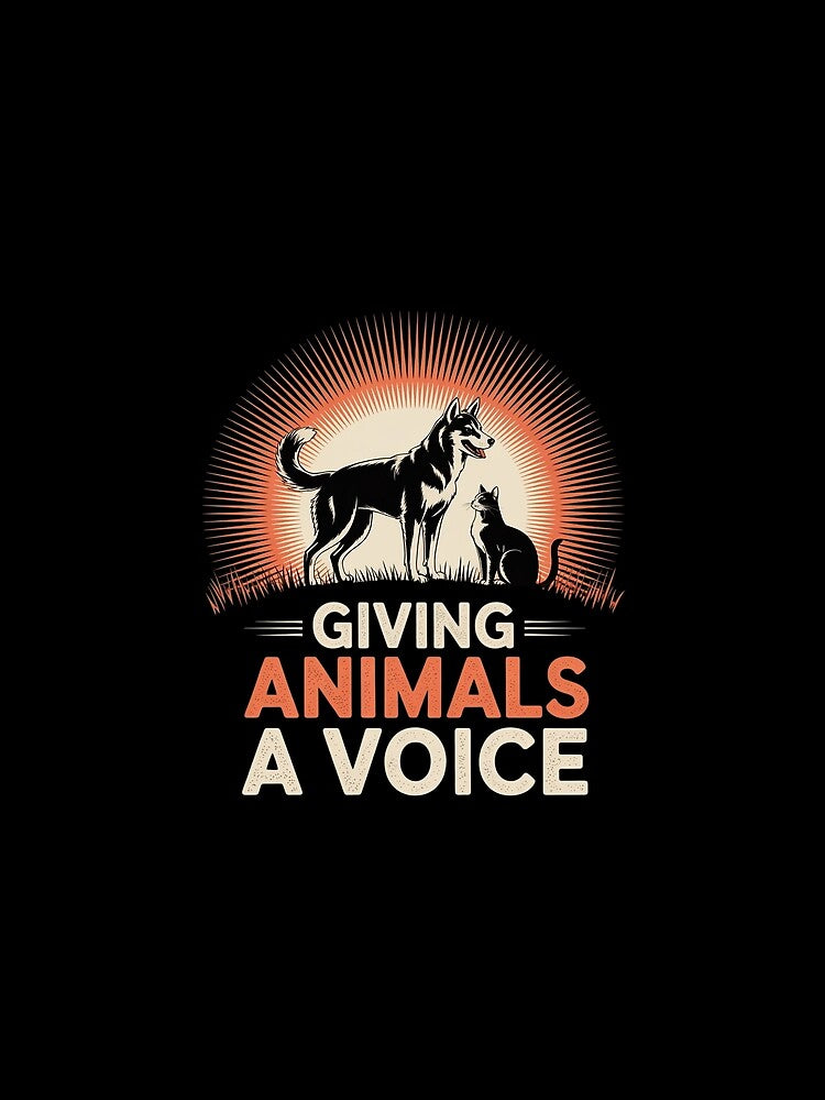 Animal Welfare GIVING ANIMALS A VOICE Funny Animal Rights by LeeEvans222 T-Shirts, Hoodie, Sweatshirt (Image 2)