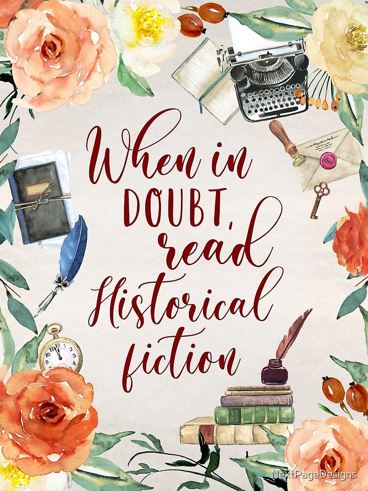 When In Doubt - Historical Fiction by NextPageDesigns T-Shirts, Hoodie, Sweatshirt | BlankRebels.com (Image 2)