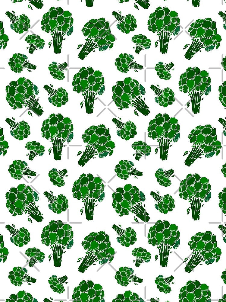 Broccoli pattern by virilamissa T-Shirts, Hoodie, Sweatshirt | BlankRebels.com (Image 2)