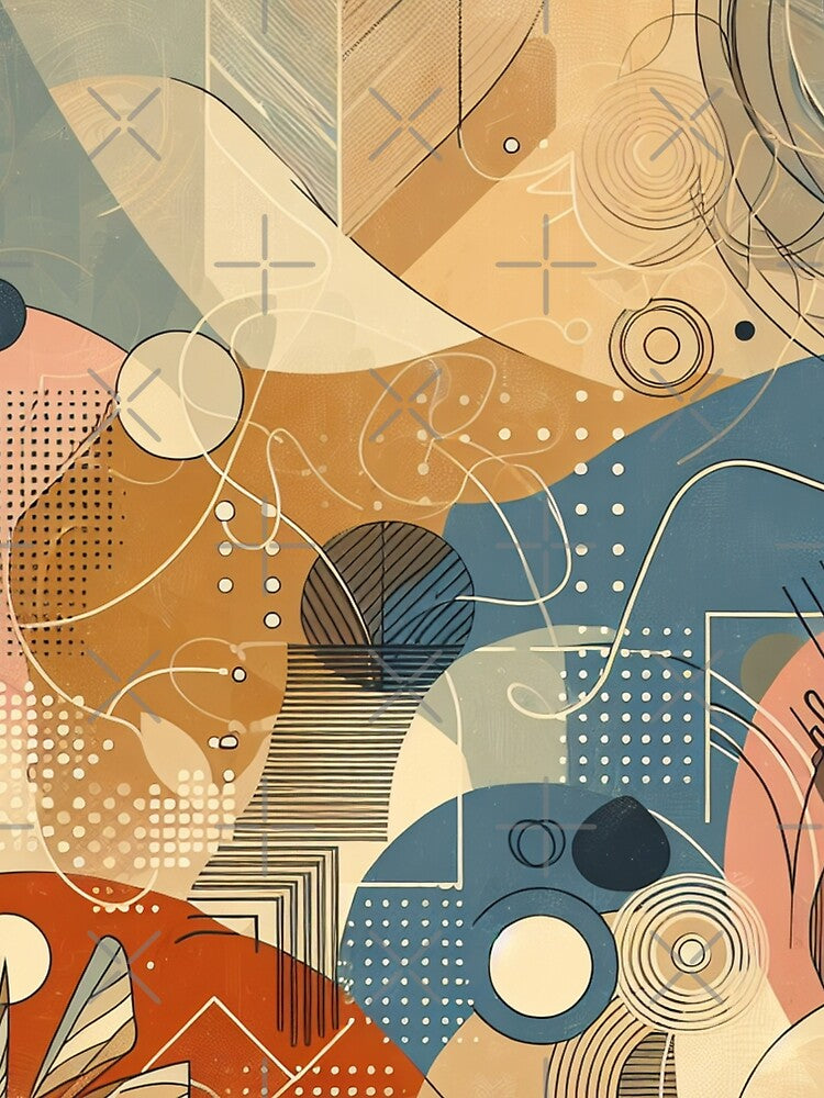Boho Abstract Background - 26 by Acabee T-Shirts, Hoodie, Sweatshirt | BlankRebels.com (Image 2)