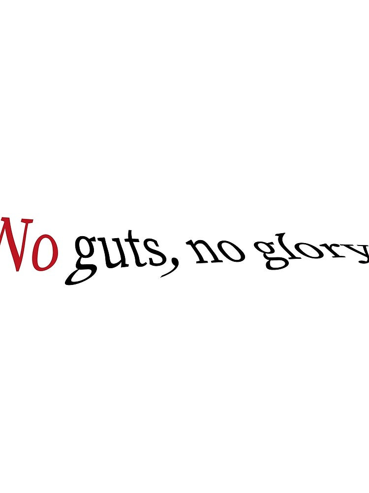No Guts No Glory - Gym Quote Sticker by Sisi Shop T-Shirts, Hoodie, Sweatshirt | BlankRebels.com (Image 2)