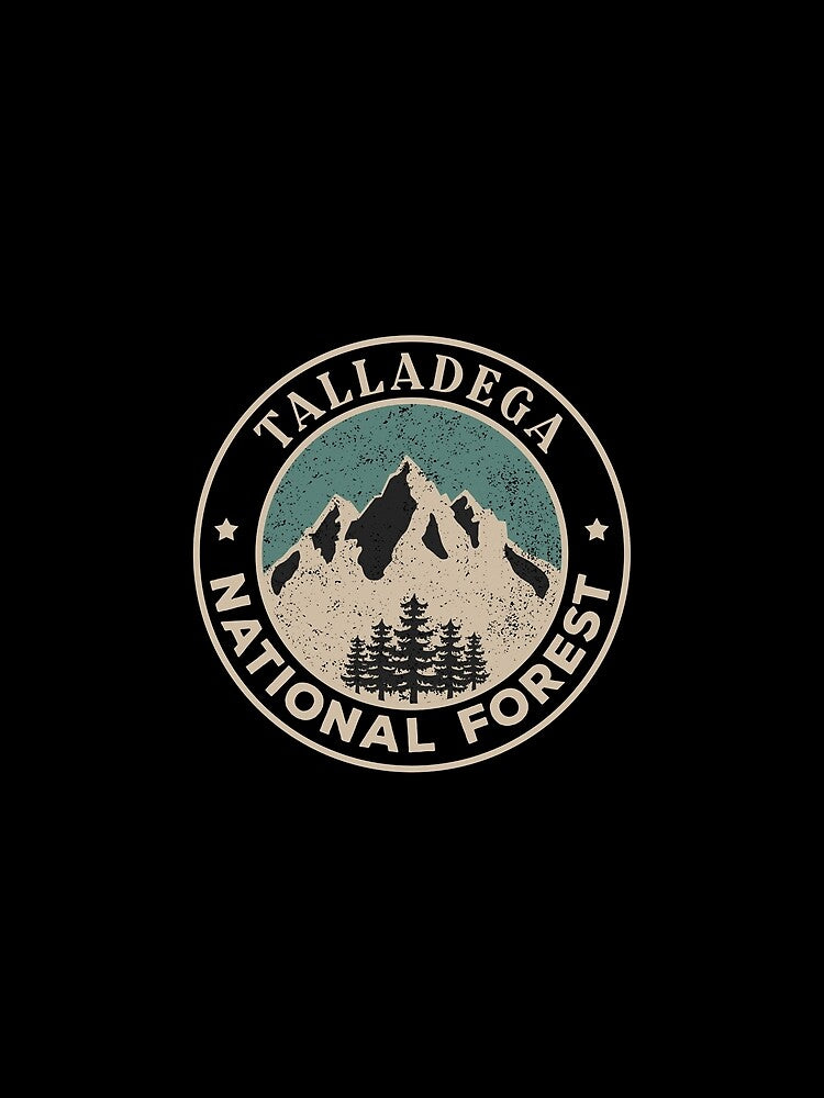 Talladega National Forest by graphic-map T-Shirts, Hoodie, Sweatshirt | BlankRebels.com (Image 2)