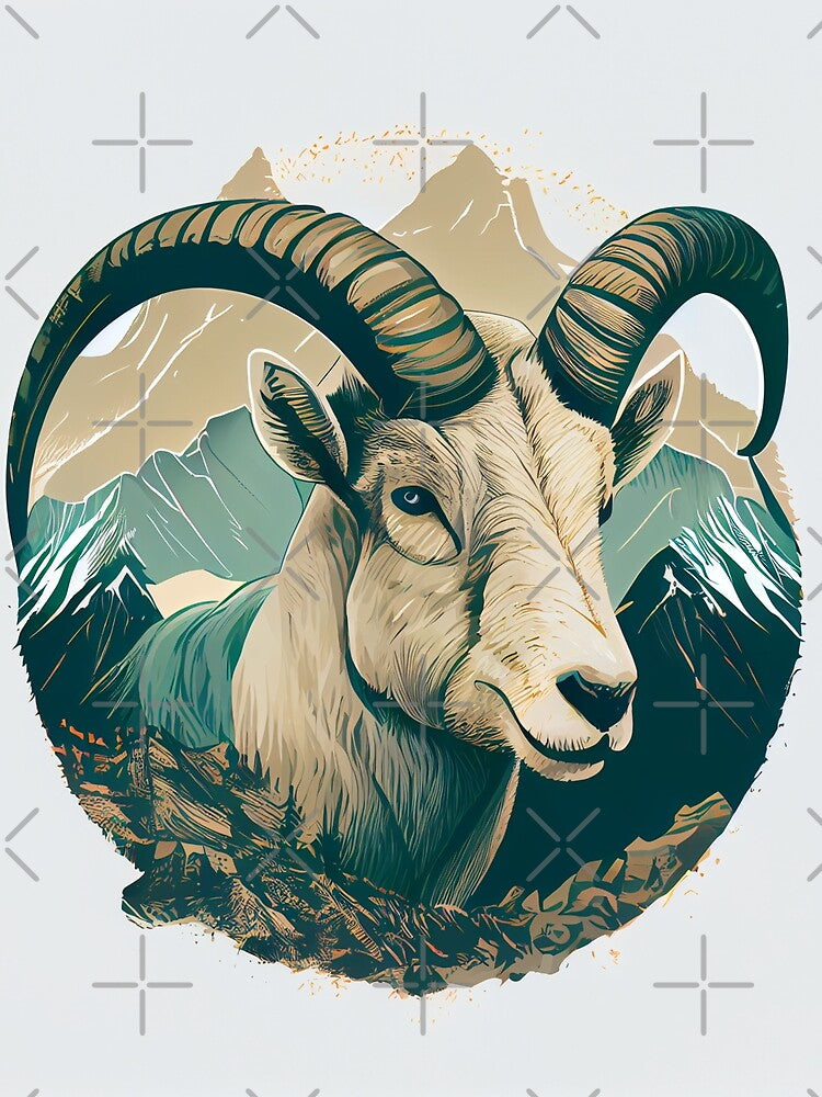 High Altitude Mountain Goat by mcmtdesigns T-Shirts, Hoodie, Sweatshirt | BlankRebels.com (Image 2)