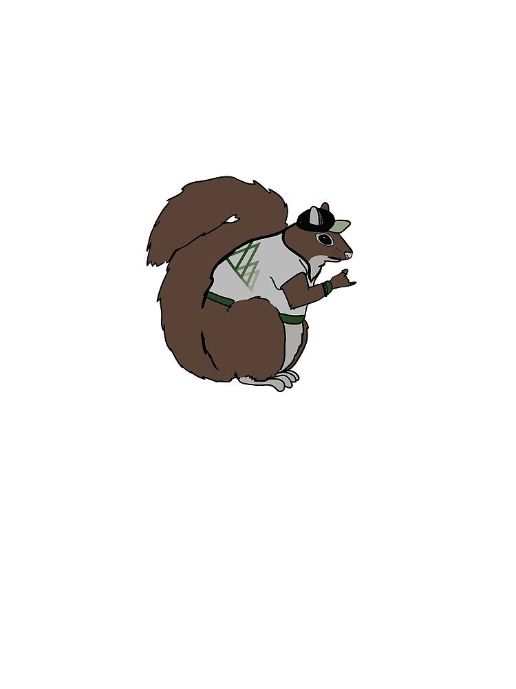 Punk Rock Squirrel by KayCDesigns