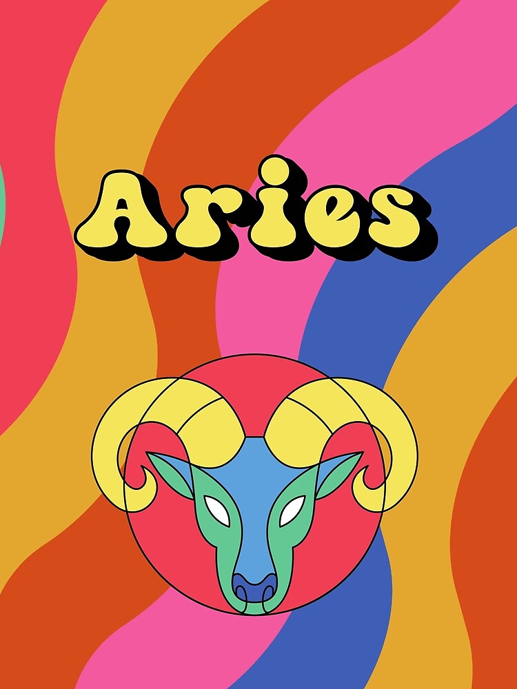 Retro Aries Zodiac Star Sign by GaryDobson T-Shirts, Hoodie, Sweatshirt | BlankRebels.com (Image 2)