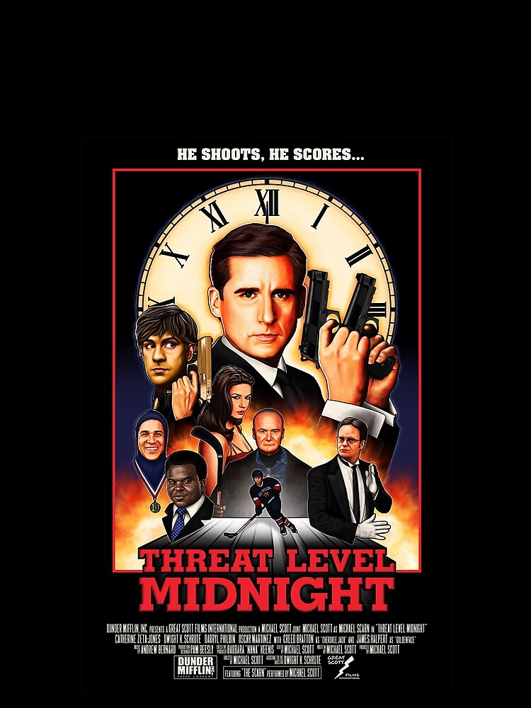Threat Level Midnight T-Shirts, Hoodie, Sweatshirt