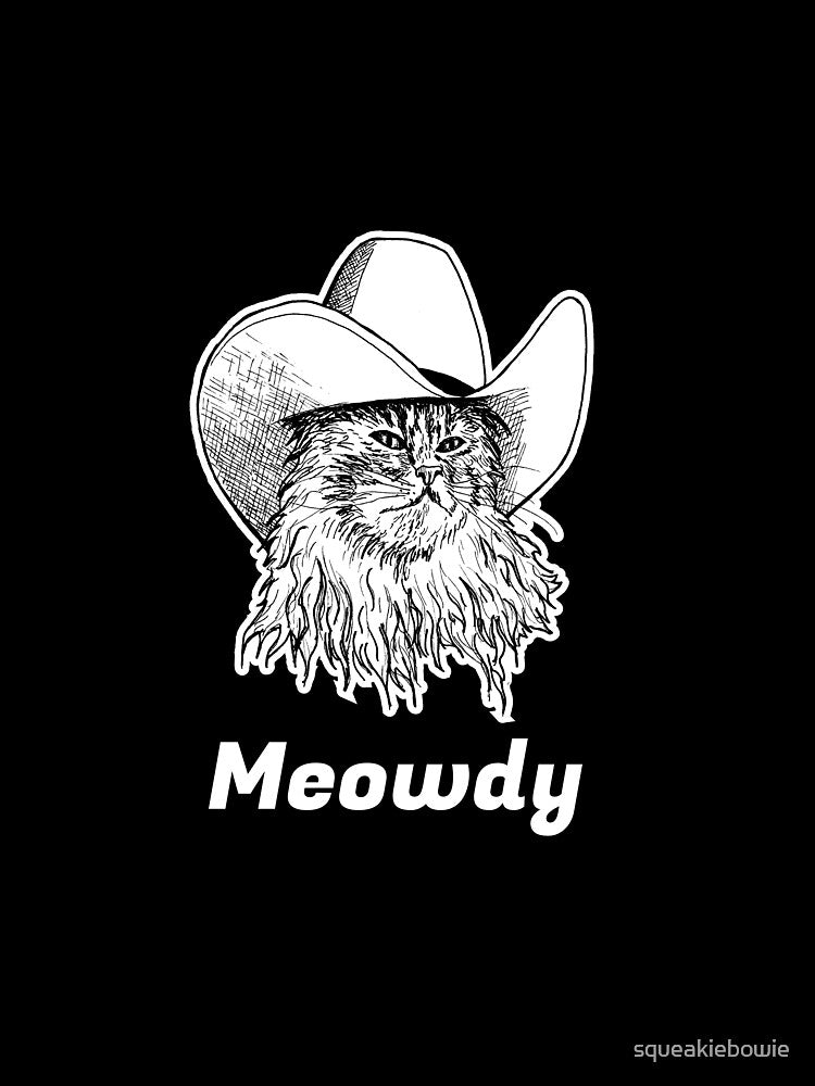 Meowdy Texan cowboy cat with hat by squeakiebowie T-Shirts, Hoodie, Sweatshirt | BlankRebels.com (Image 2)