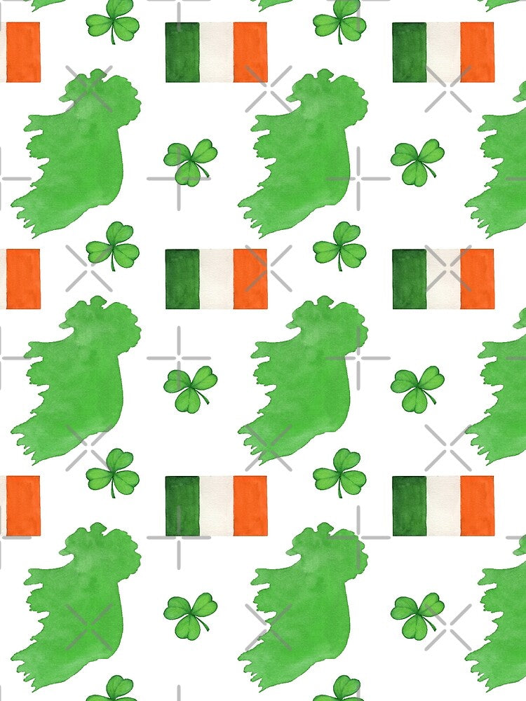 Ireland Flag Irish Clover Irish St Patrick's Day by ILLYL Creatives T-Shirts, Hoodie, Sweatshirt | BlankRebels.com (Image 2)