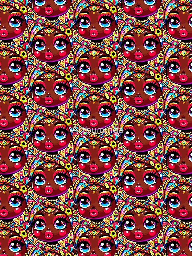 Art By Minga Kawaii Girl Esmerelda by Artbyminga