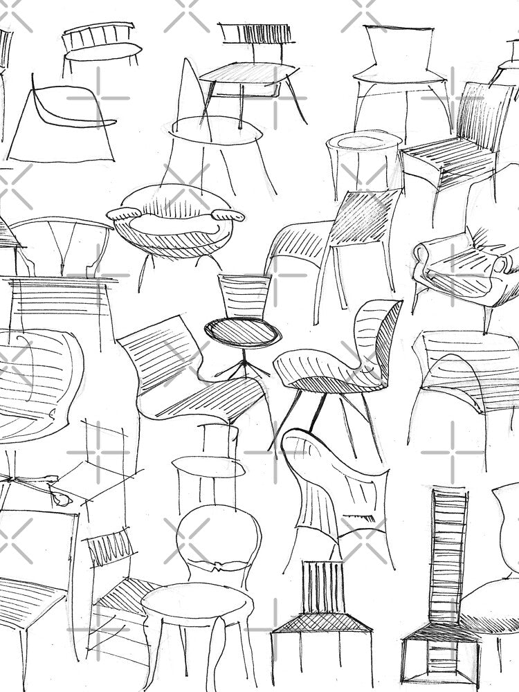furniture sketches by jorgelebeau T-Shirts, Hoodie, Sweatshirt | BlankRebels.com (Image 2)