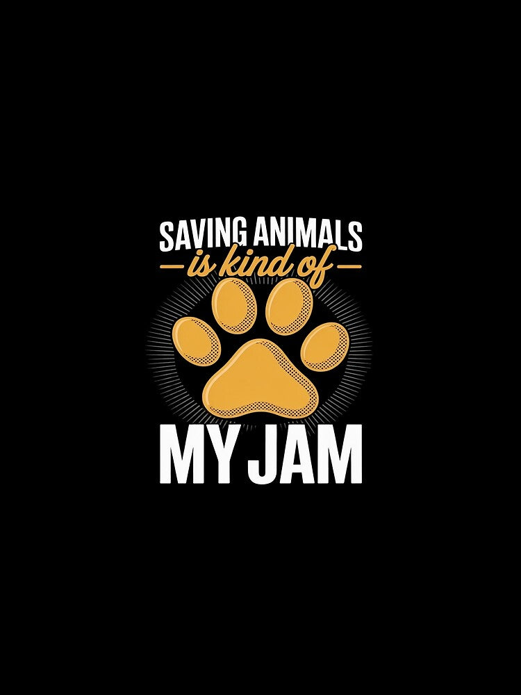 Animal Welfare SAVING ANIMALS IS KIND OF MY JAM Animal Right by LeeEvans222 T-Shirts, Hoodie, Sweatshirt (Image 2)