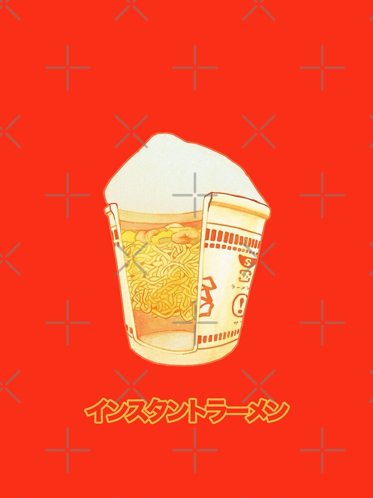 Instant Ramen Cup Noodles Anatomy by nathanielc1991