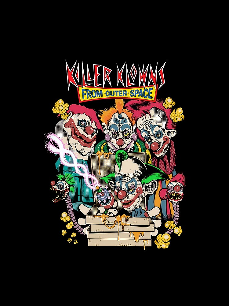 Retro 90s Killer Klowns by JosephFinleyoe