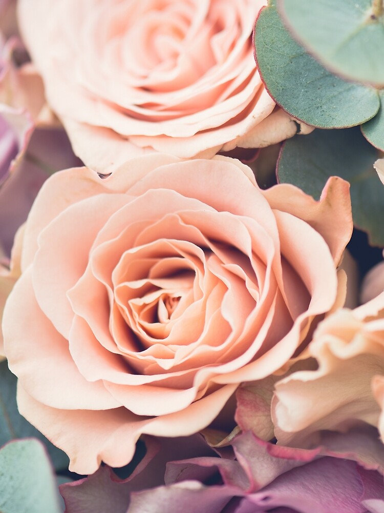 Beautiful Peach Floral Design by JacobIV T-Shirts, Hoodie, Sweatshirt | BlankRebels.com (Image 2)
