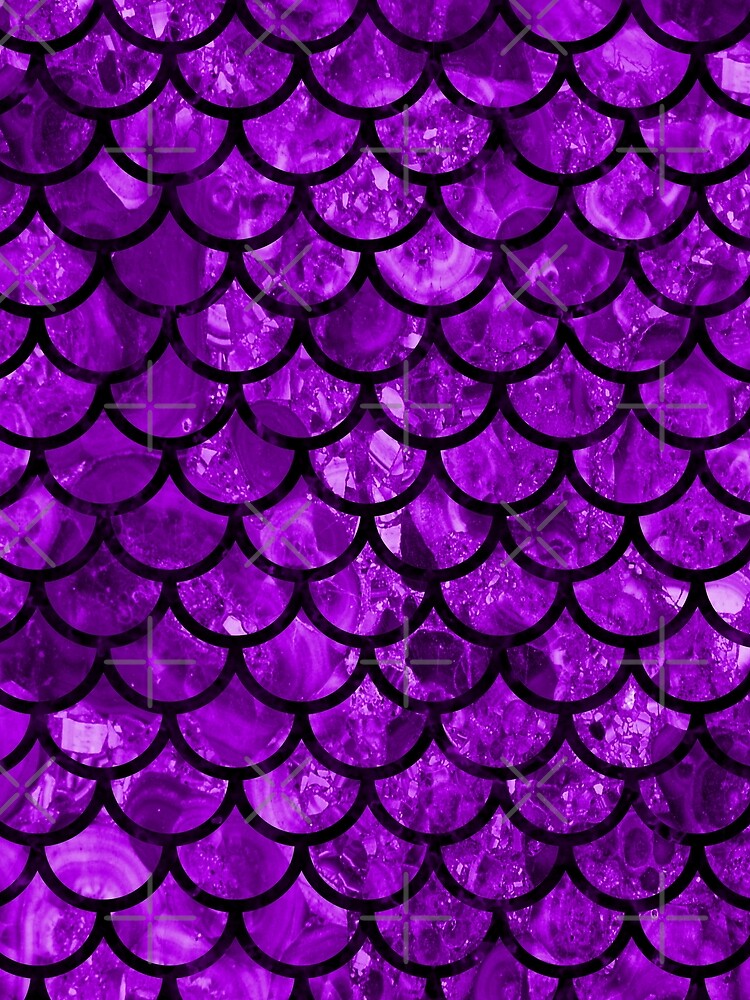 Violet Dragon Scales by HomeLivingCo T-Shirts, Hoodie, Sweatshirt | BlankRebels.com (Image 2)