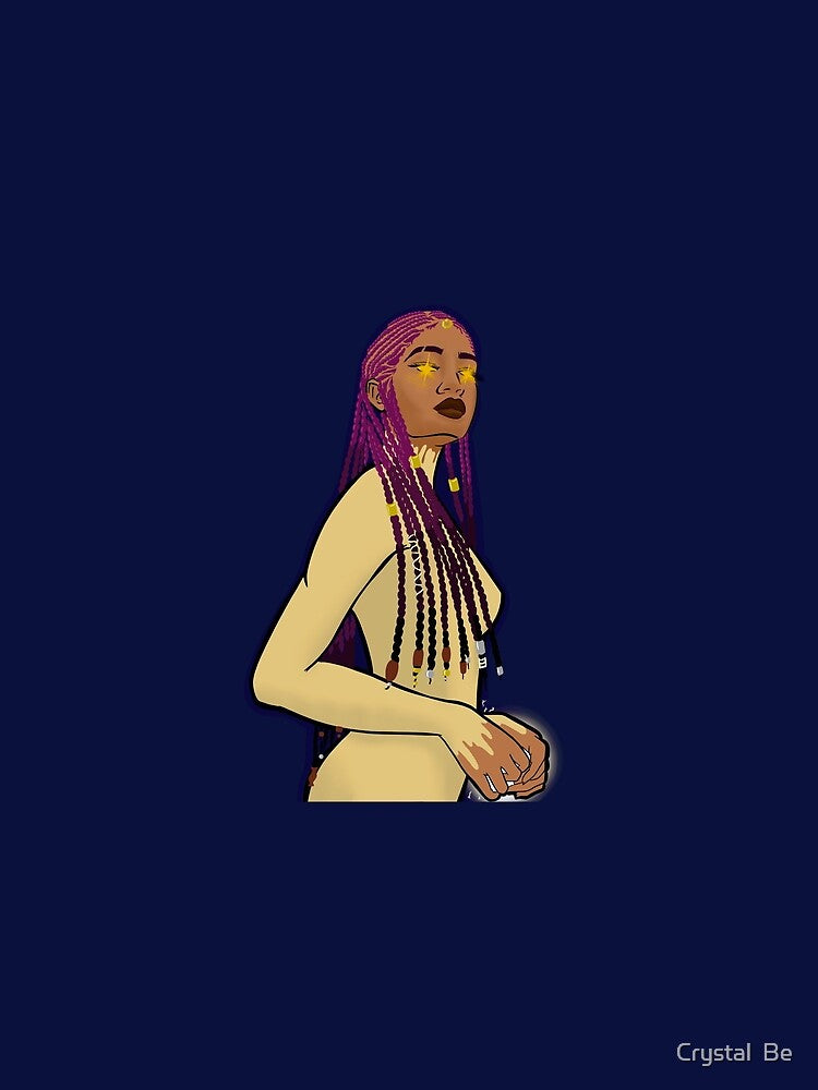 Space babe by Crystal  Burrell T-Shirts, Hoodie, Sweatshirt | BlankRebels.com (Image 2)