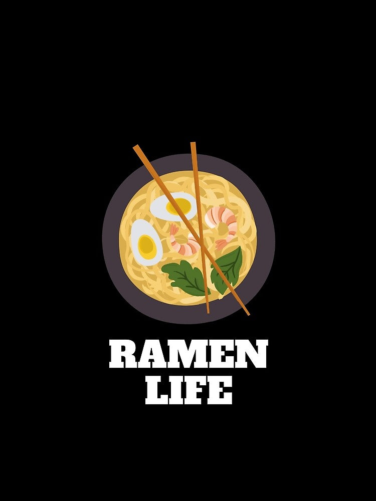 Ramen Is Life Noodles Shrimp by Salvadax T-Shirts, Hoodie, Sweatshirt | BlankRebels.com (Image 2)