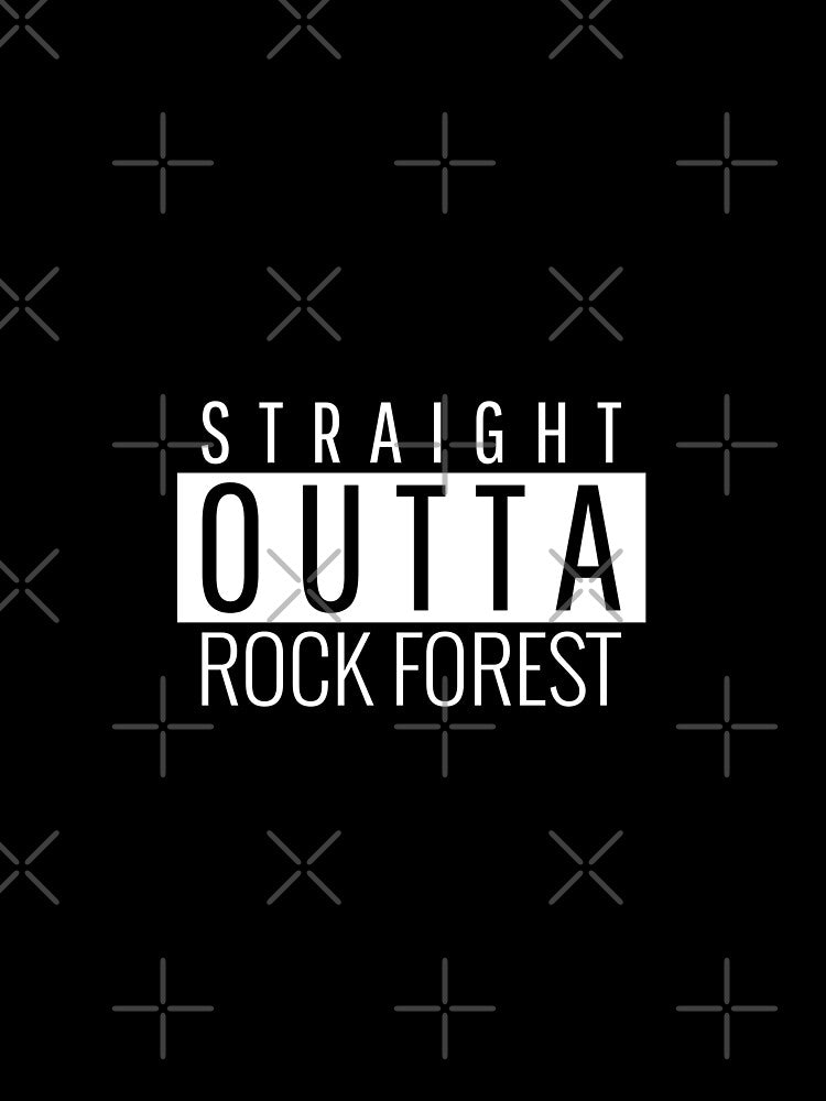 Straight Outta Rock Forest by Teelogic T-Shirts, Hoodie, Sweatshirt | BlankRebels.com (Image 2)