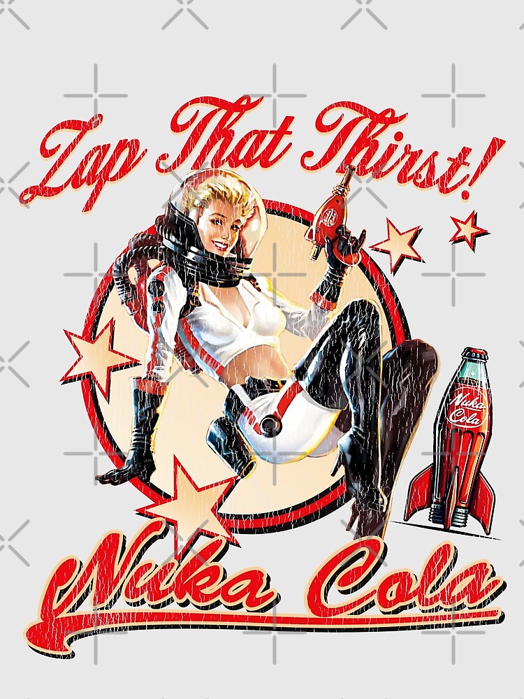 Nuka Pinup Girl Worn-Out Lts by Alema Art T-Shirts, Hoodie, Sweatshirt | BlankRebels.com (Image 2)