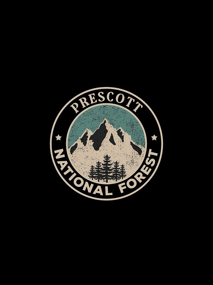 Prescott National Forest by graphic-map T-Shirts, Hoodie, Sweatshirt | BlankRebels.com (Image 2)
