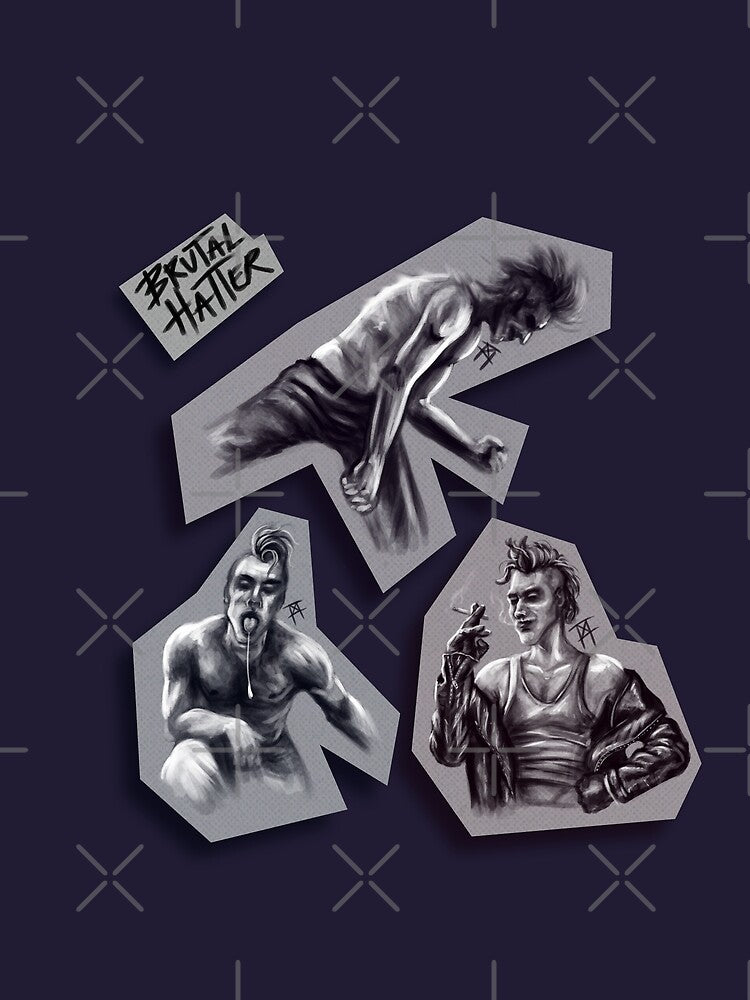Punk!Joker doodles by BrutalHatter T-Shirts, Hoodie, Sweatshirt | BlankRebels.com (Image 2)