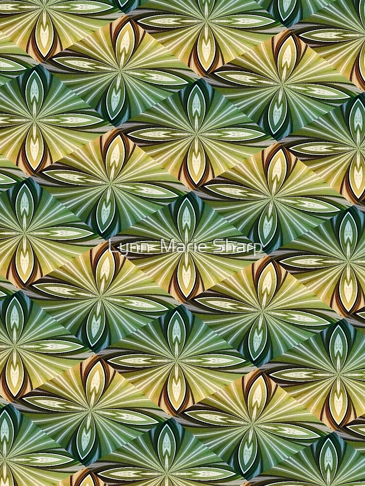 Yellow and Green Floral Pattern by Lynn  Marie Sharp T-Shirts, Hoodie, Sweatshirt | BlankRebels.com (Image 2)