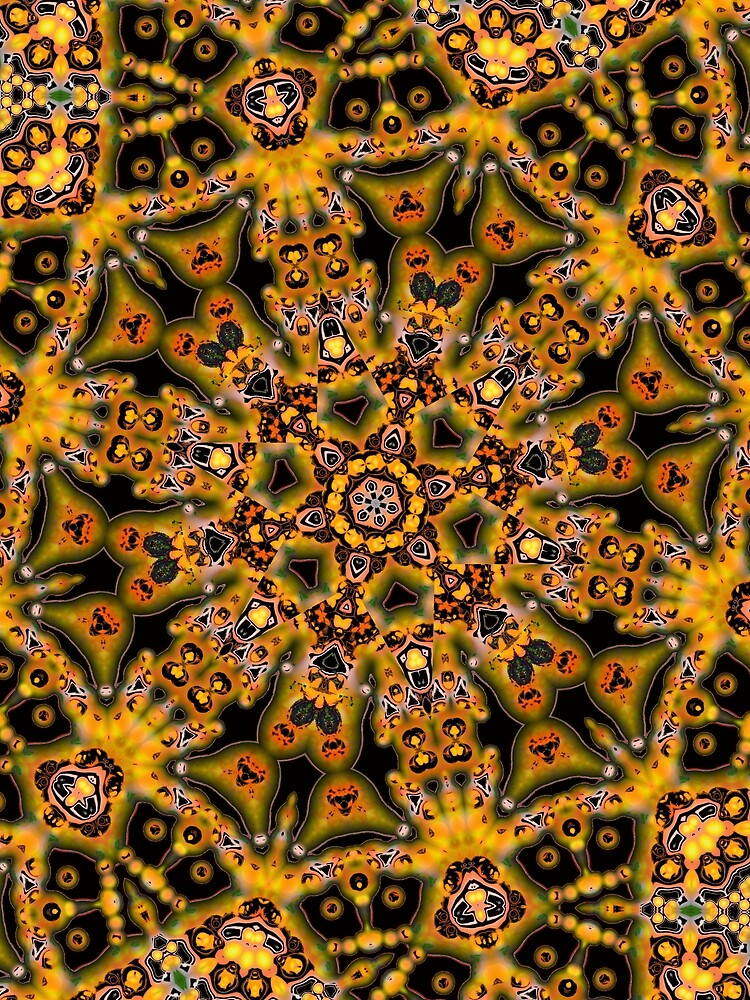black fire flowers by April soto