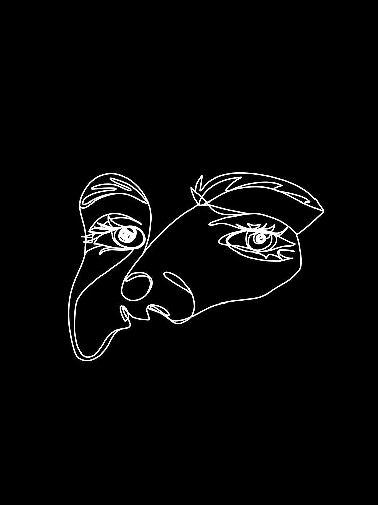 Eyes by One Line Aesthetics ♡ T-Shirts, Hoodie, Sweatshirt | BlankRebels.com (Image 2)