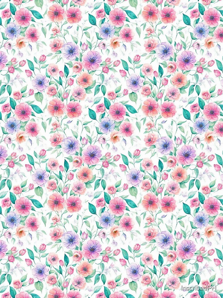 Botanical, Floral, Flowers, Cute Floral Design by InscribedPH T-Shirts, Hoodie, Sweatshirt | BlankRebels.com (Image 2)