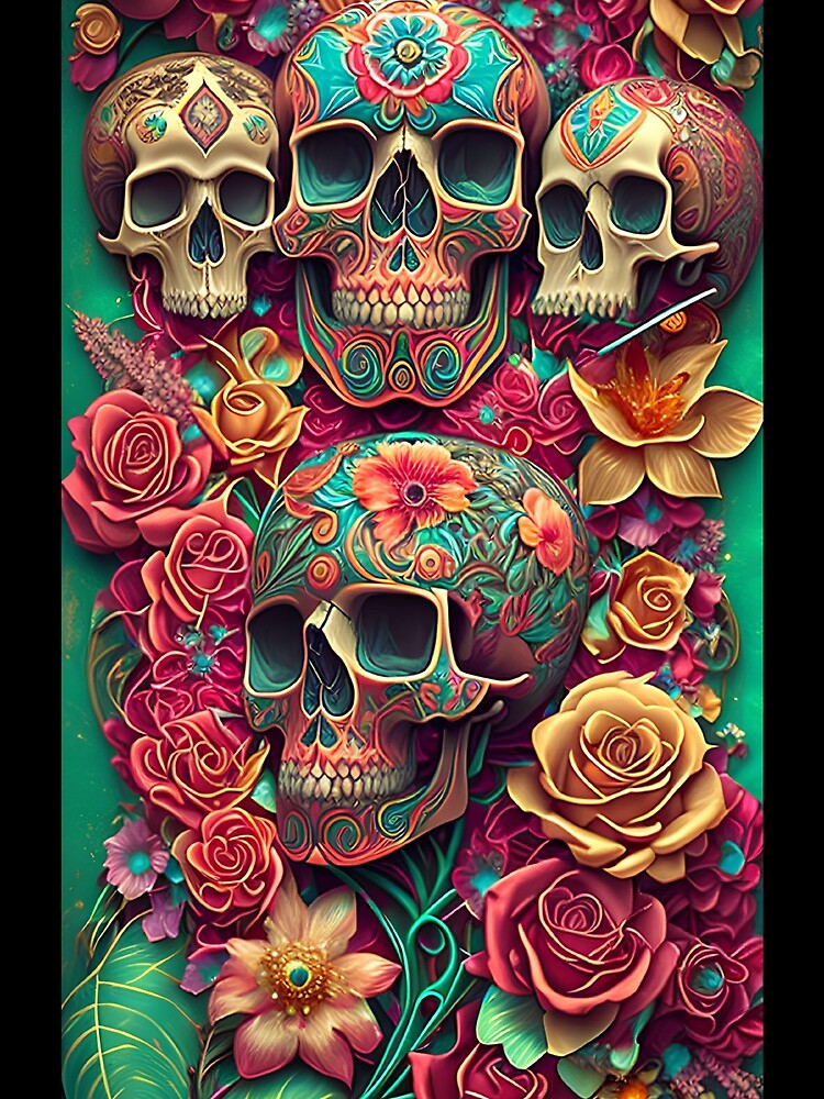 Skull Face #05 by Mr Tony T-Shirts, Hoodie, Sweatshirt | BlankRebels.com (Image 2)