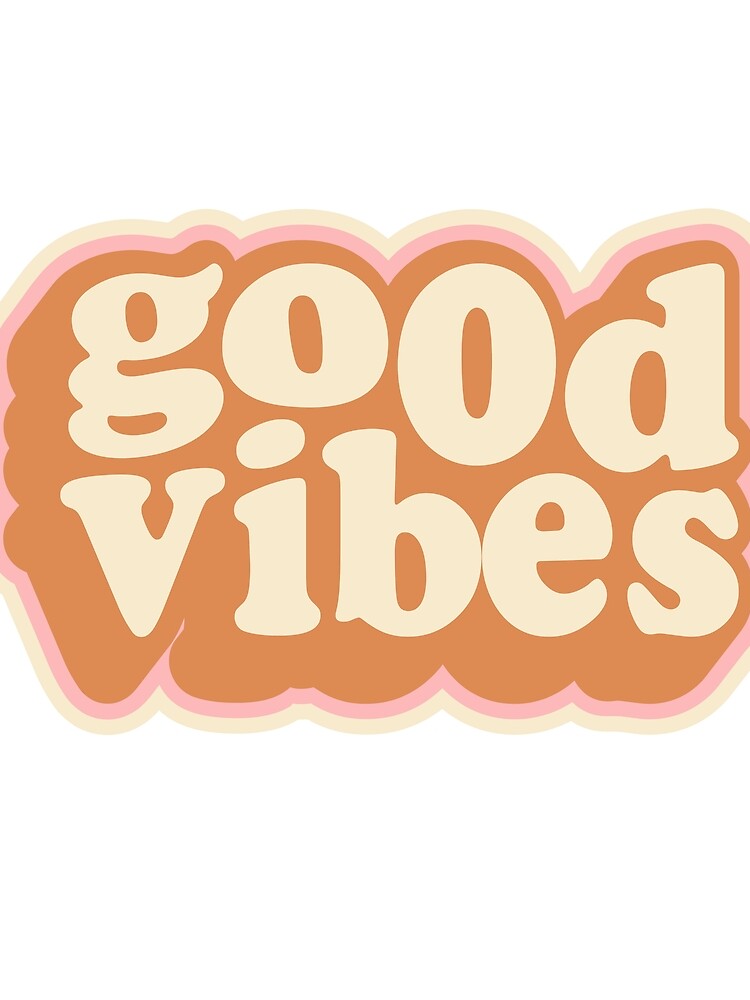 Retro 70s Good Vibes Design by Daisie&Co.