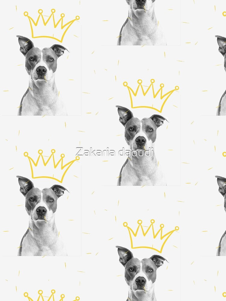 CROWNED DOG by Zakaria daoudi T-Shirts, Hoodie, Sweatshirt | BlankRebels.com (Image 2)