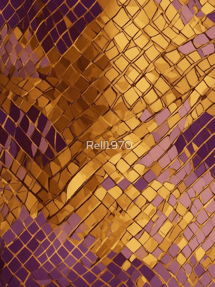 Purple Gold Repeating Abstract Pattern T-Shirts, Hoodie, Sweatshirt