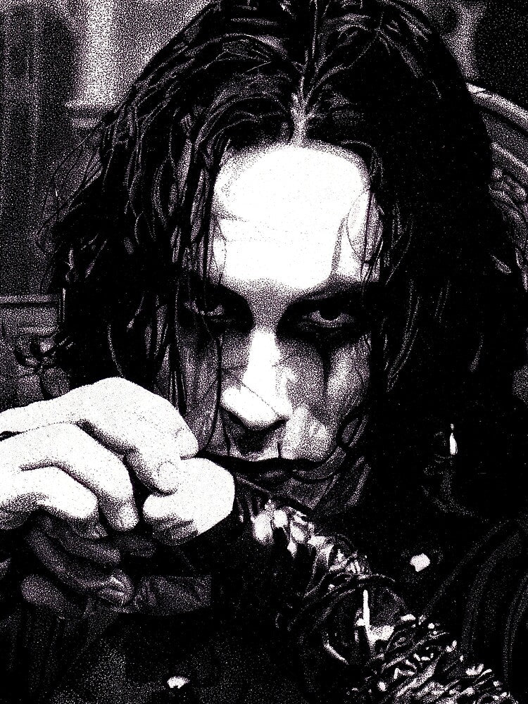 Eric Draven Crow by ragingnin77 T-Shirts, Hoodie, Sweatshirt | BlankRebels.com (Image 2)