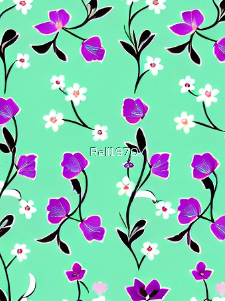 Unique Floral Art by Rell1970 T-Shirts, Hoodie, Sweatshirt | BlankRebels.com (Image 2)