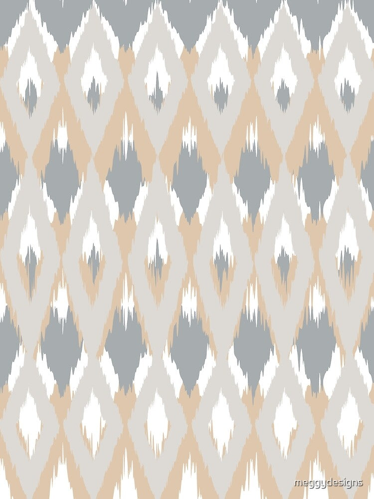 Boho, Ikat Pattern, Blush, Gray, Charcoal by meggydesigns T-Shirts, Hoodie, Sweatshirt | BlankRebels.com (Image 2)