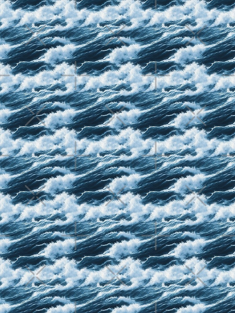 Seamless ocean background 27 by hendrikspix T-Shirts, Hoodie, Sweatshirt | BlankRebels.com (Image 2)