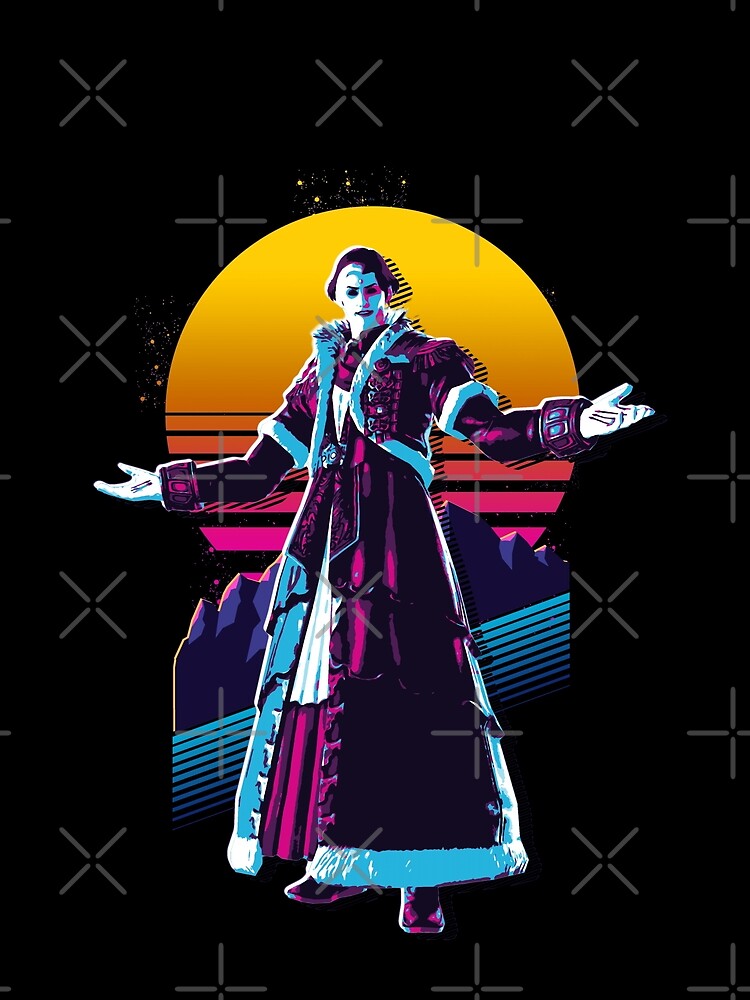 Emet-Selch - FFXIV *80s retro* by MyRetroArt