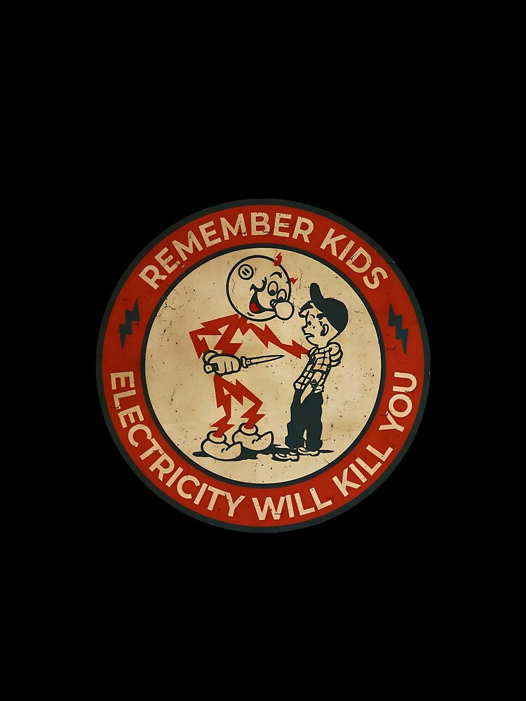 Electricity Will Kill You Kids by EltonBartoletti