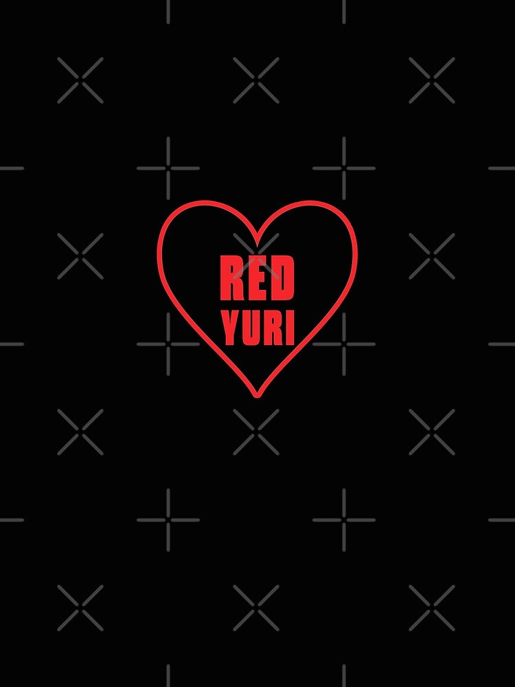 Red Yuri Heart by Memodeth T-Shirts, Hoodie, Sweatshirt | BlankRebels.com (Image 2)