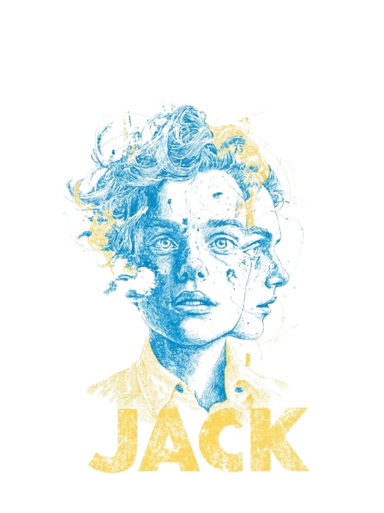 "JACK": Twins Sketch Style Illustration by AlexLineArt T-Shirts, Hoodie, Sweatshirt | BlankRebels.com (Image 2)