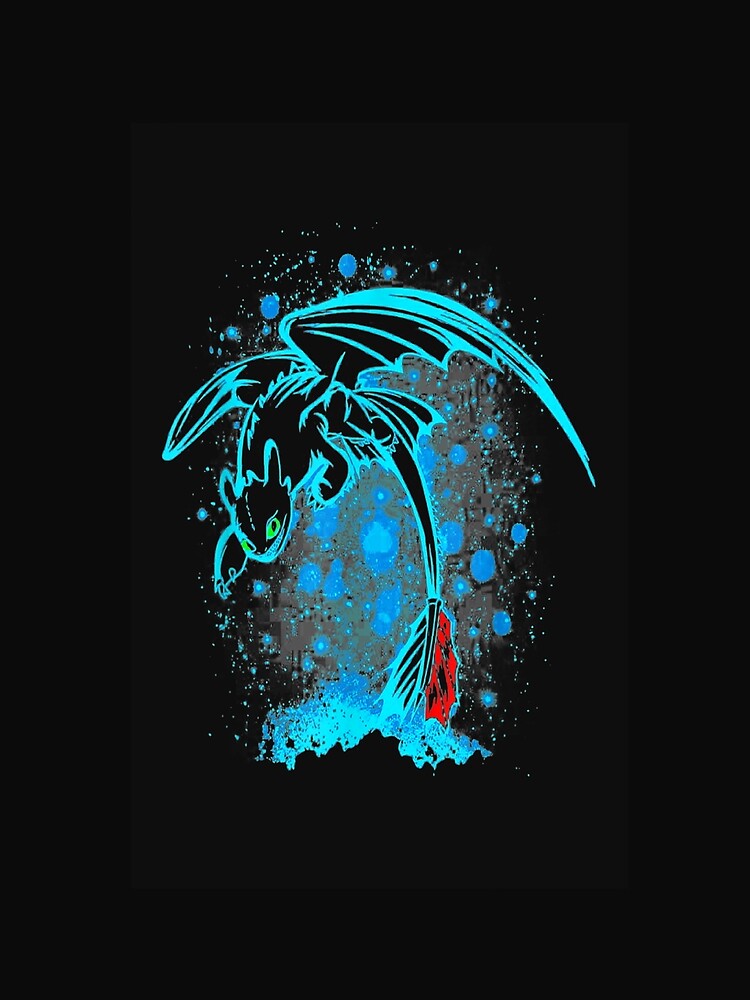 Night Dragon How To Train Your The Dragon by MegumiSwift T-Shirts, Hoodie, Sweatshirt | BlankRebels.com (Image 2)