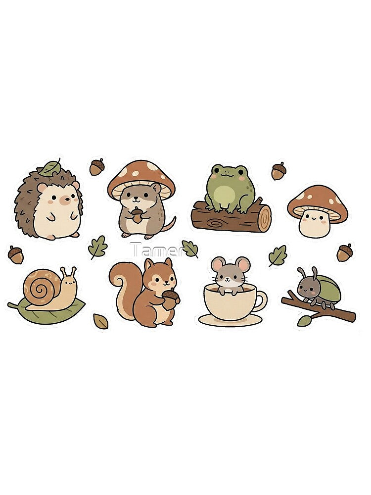 Tiny Forest Critters by Tamer ⭐⭐⭐⭐⭐ T-Shirts, Hoodie, Sweatshirt | BlankRebels.com (Image 2)
