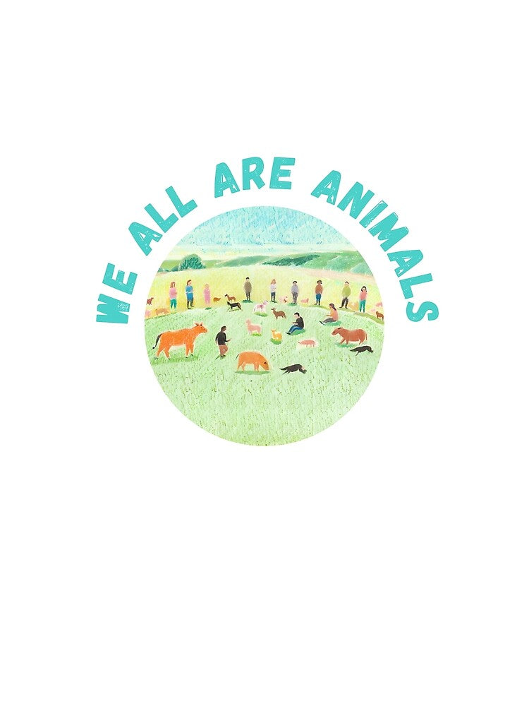 We All Are Animals by PunnyPawsArt T-Shirts, Hoodie, Sweatshirt | BlankRebels.com (Image 2)