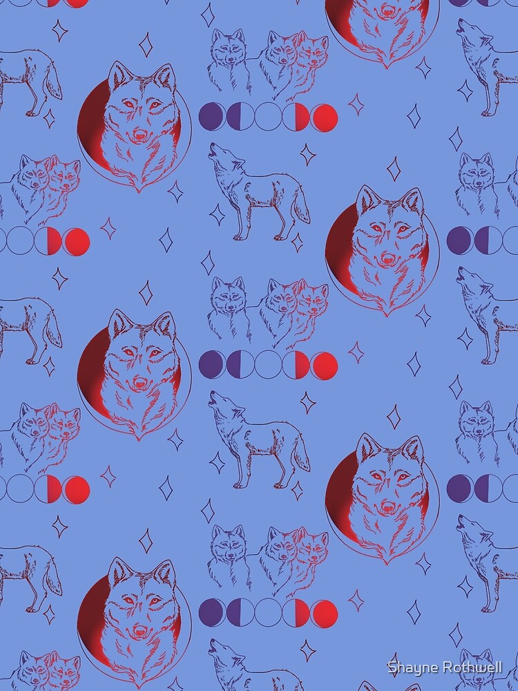 Summer Wolf (Sunset) by Shayne Rothwell T-Shirts, Hoodie, Sweatshirt | BlankRebels.com (Image 2)