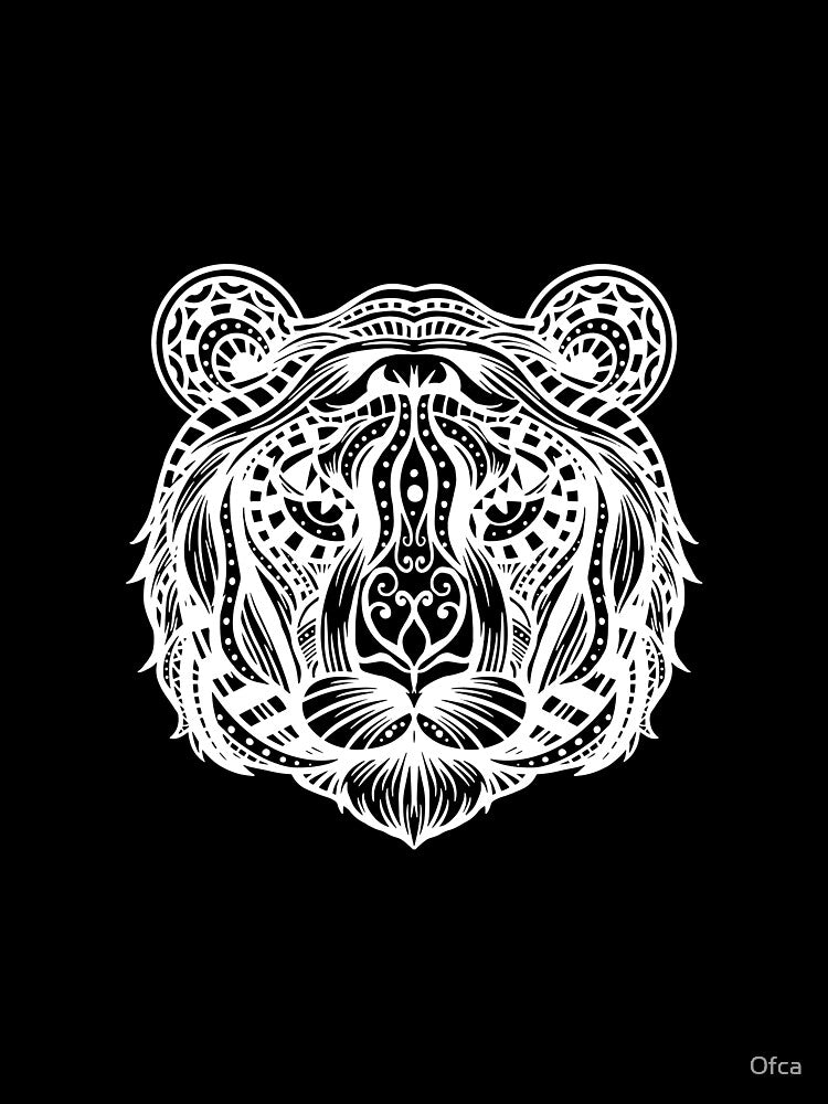 Wild Tiger Cat Animal Mandala by Ofca T-Shirts, Hoodie, Sweatshirt | BlankRebels.com (Image 2)