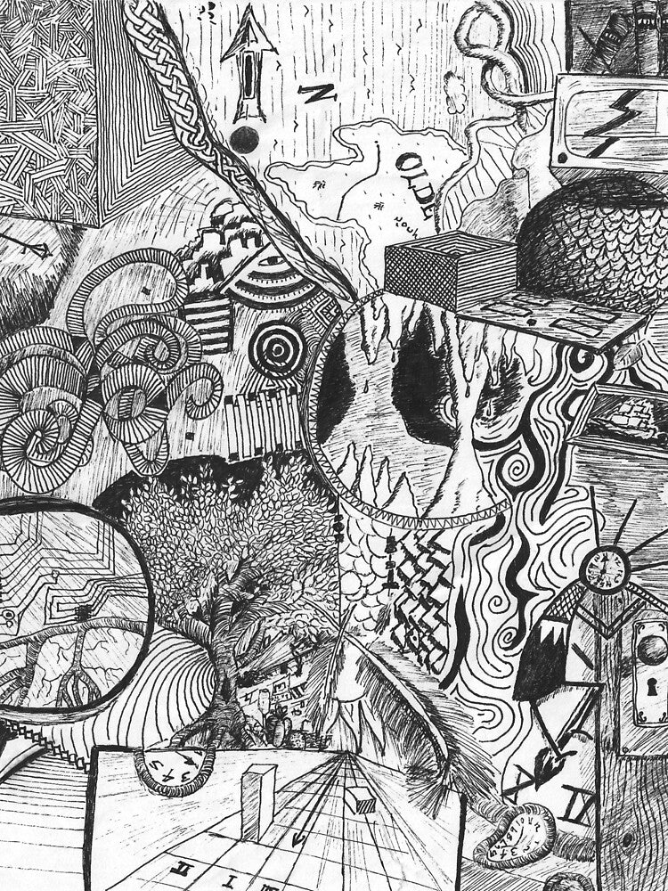 A braindump doodle by jonnygreatbrow T-Shirts, Hoodie, Sweatshirt | BlankRebels.com (Image 2)