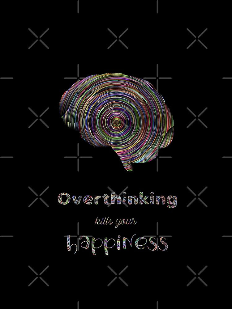 Overthinking kills your happiness_3 by mrGoodwin90 T-Shirts, Hoodie, Sweatshirt | BlankRebels.com (Image 2)