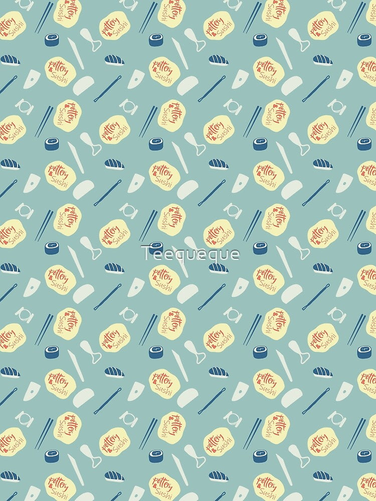 Pottery and Sushi by Teequeque T-Shirts, Hoodie, Sweatshirt | BlankRebels.com (Image 2)