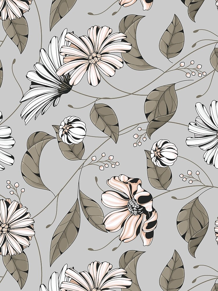 Beautiful Floral Pattern by ovii-fashion T-Shirts, Hoodie, Sweatshirt | BlankRebels.com (Image 2)